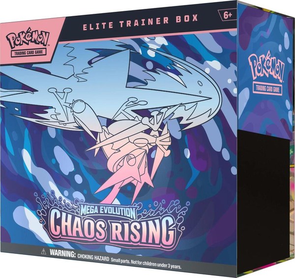 Pokemon Chaos Rising Elite Trainer Box Factory Sealed