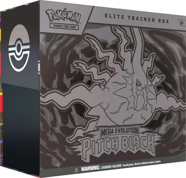 Pokemon Pitch Black Elite Trainer Box Factory Sealed