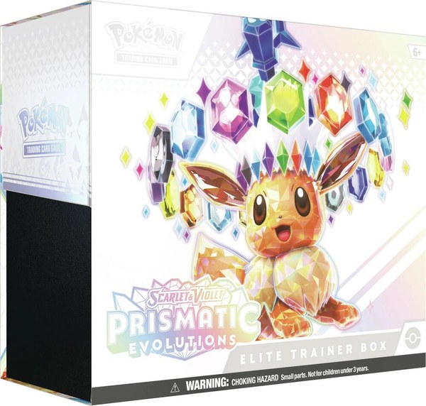 Pokemon Prismatic Evolutions Elite Trainer Box Factory Sealed