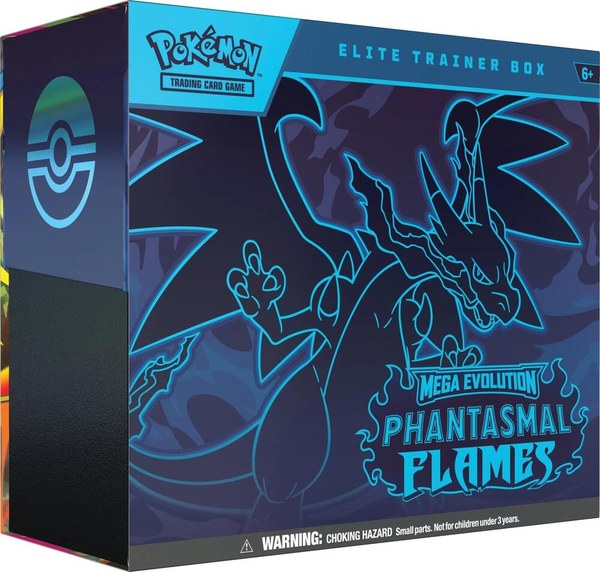 Pokemon Phantasmal Flames Elite Trainer Box Factory Sealed