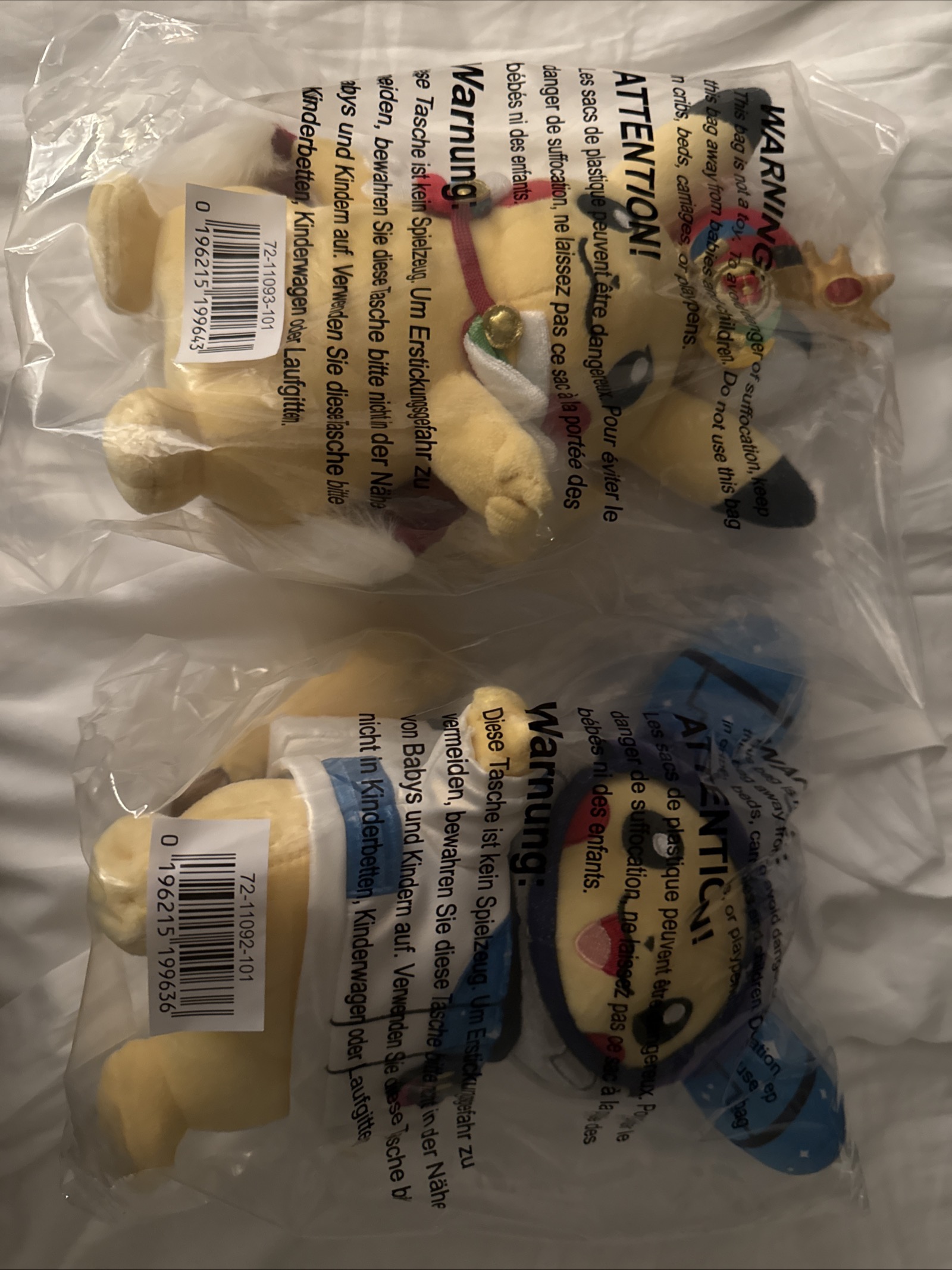Pokemon Worlds XP 2026 San Francisco Exclusive PKC Pikachu Plush Set Factory Sealed