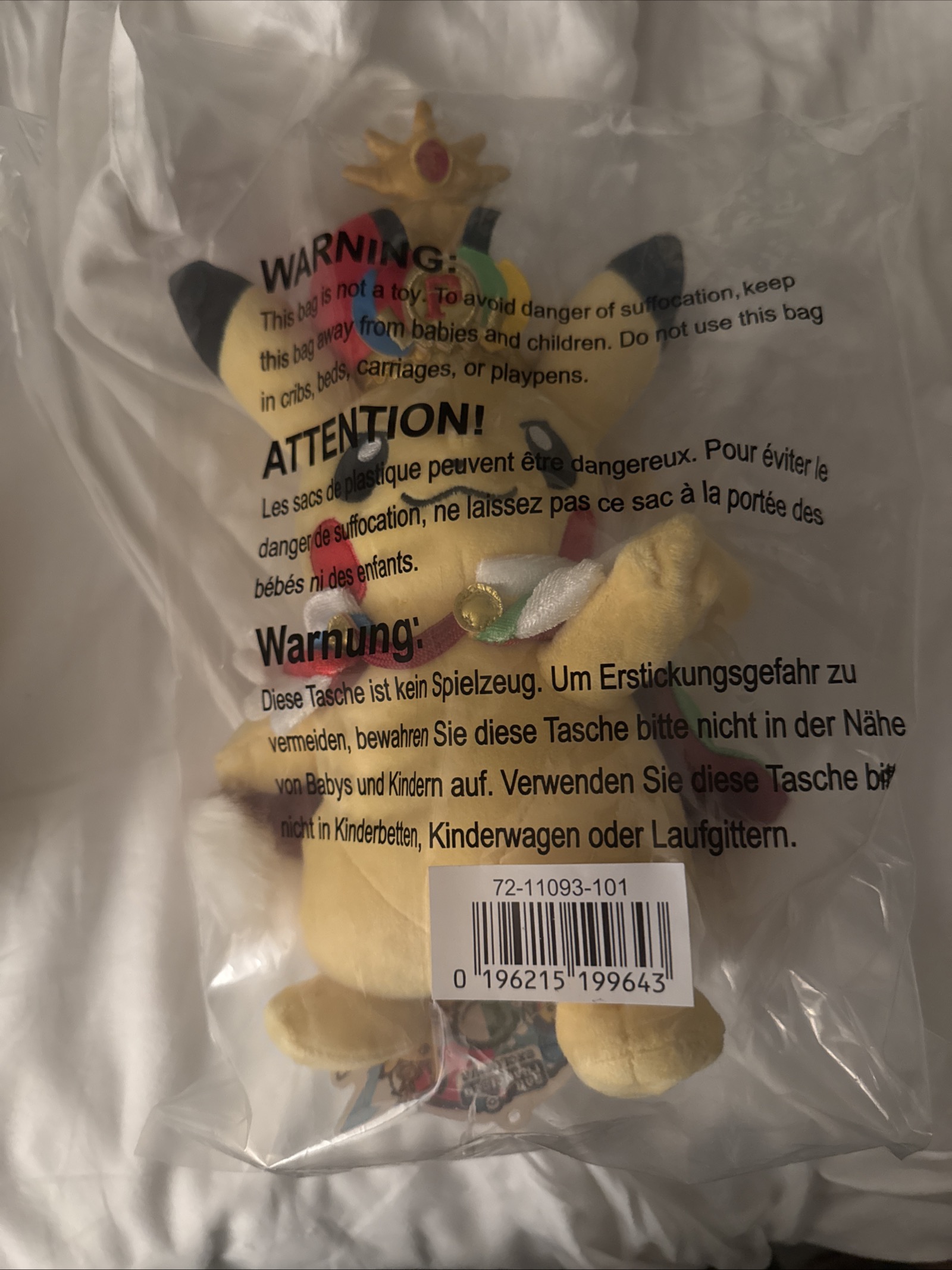 Pokemon Worlds Championships 2026 XP San Francisco Pikachu Crown Plush Exclusive Factory Sealed