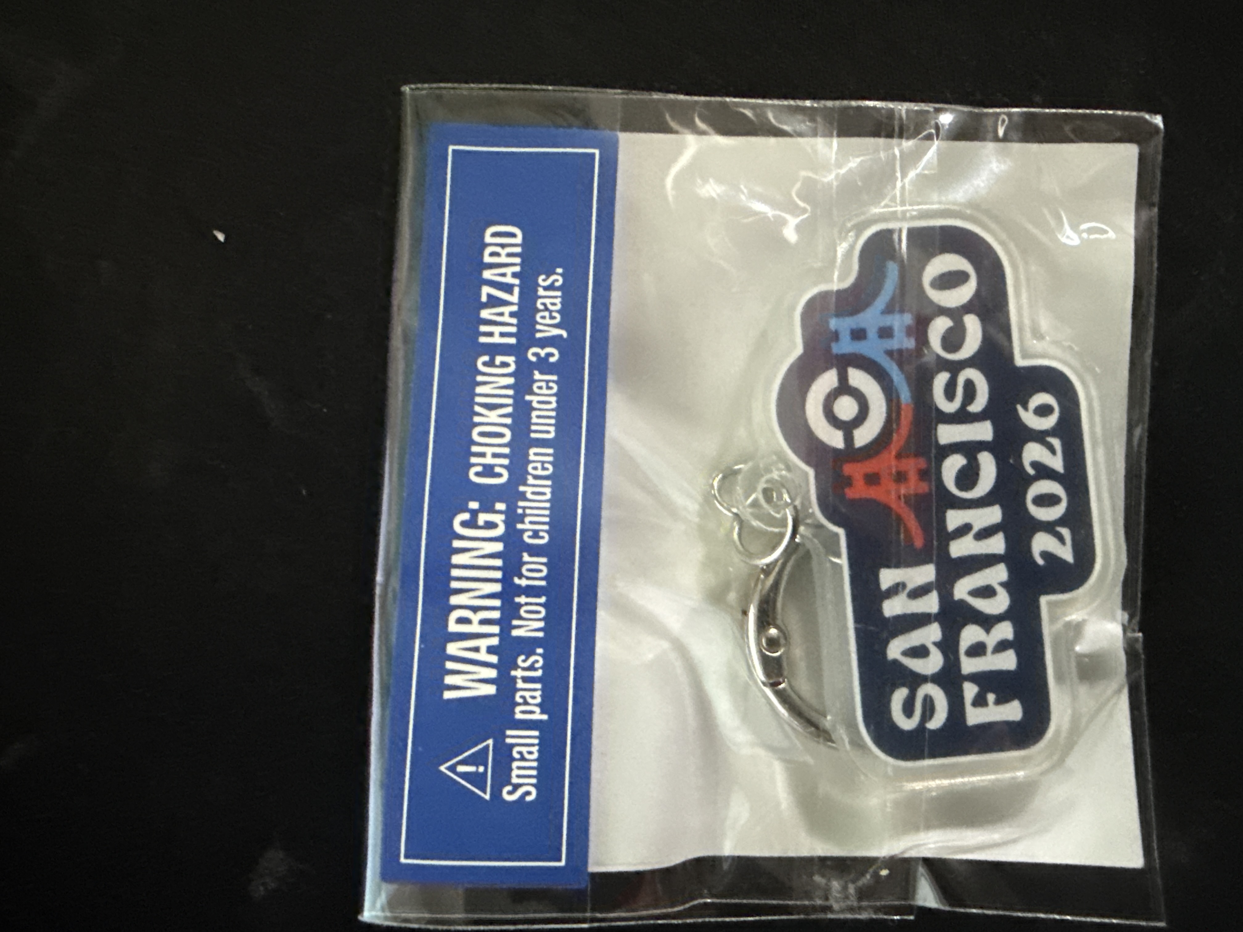 Pokemon 2026 World Championships Keychain Factory Sealed