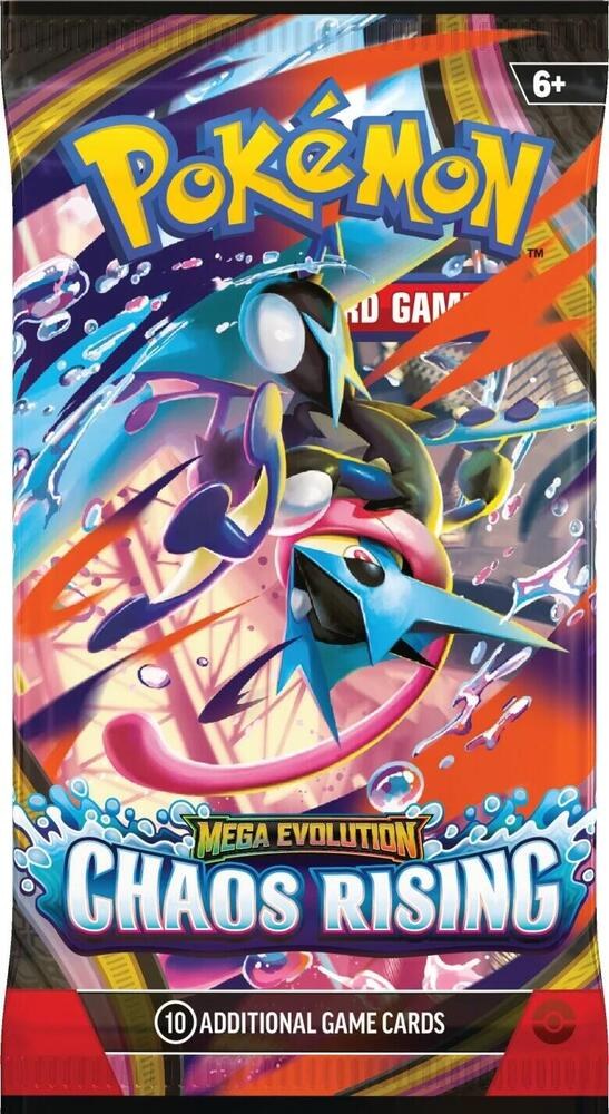 Pokemon Chaos Rising Booster Pack Factory Sealed