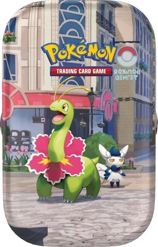 Pokemon Lumiose City Mini Tin [Meganium & Meowstic] Factory Sealed