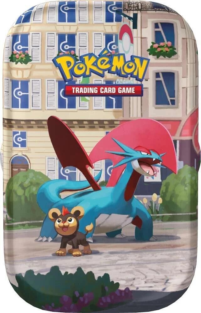 Pokemon Lumiose City Mini Tin [Salamence & Litleo] Factory Sealed