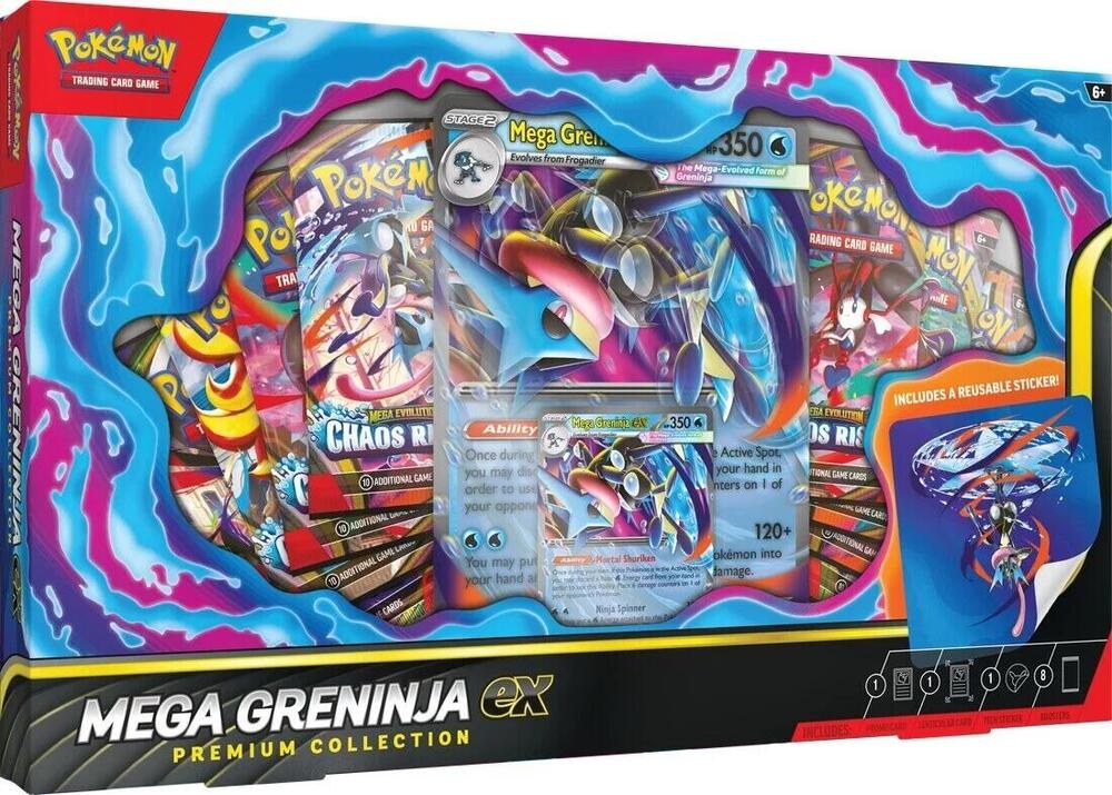 Pokemon Mega Greninja ex Premium Collection Factory Sealed