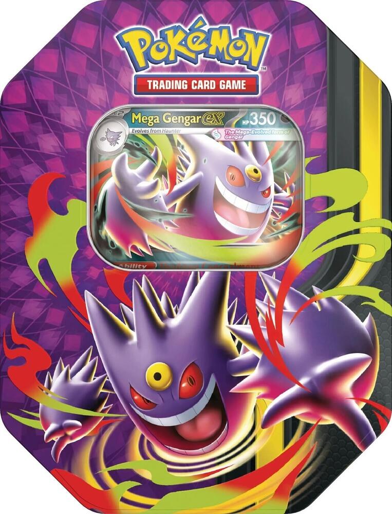 Pokemon Mega Moonlit Tin [Mega Gengar ex] Factory Sealed