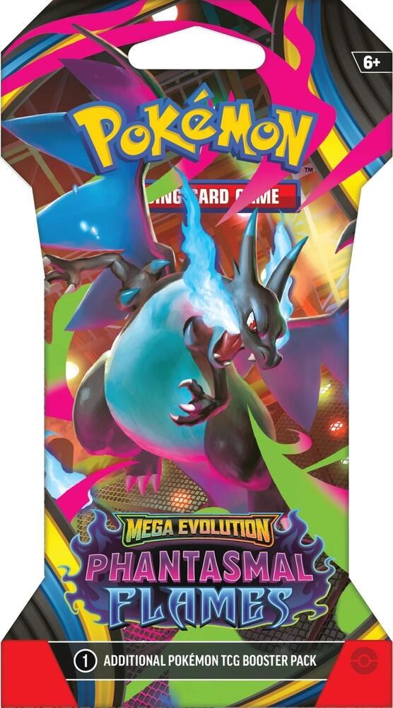 Pokemon Phantasmal Flames Sleeved Booster Pack Factory Sealed