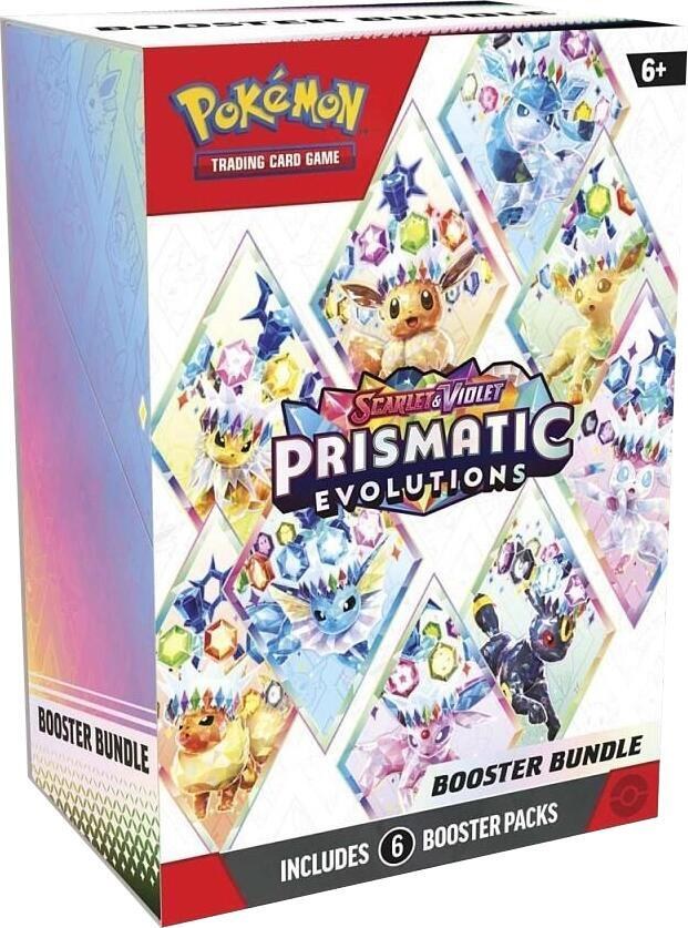 Pokemon Prismatic Evolutions Booster Bundle Factory Sealed