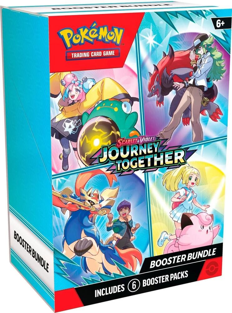 Pokemon Scarlet & Violet Journey Together Booster Bundle (6 Packs) Factory Sealed