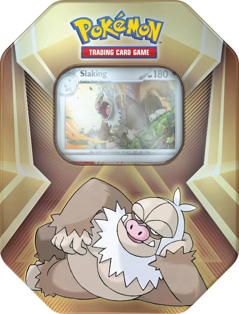 Pokemon Triple Whammy Tin [Slaking] Factory Sealed