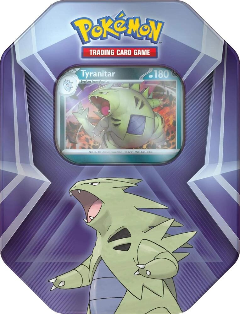Pokemon Triple Whammy Tin [Tyranitar] Factory Sealed